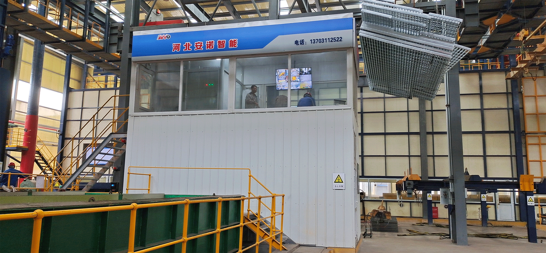 PLC程序控制系統(tǒng)，完成熱浸鍍鋅生產(chǎn)，自動(dòng)控制和穩(wěn)定運(yùn)行